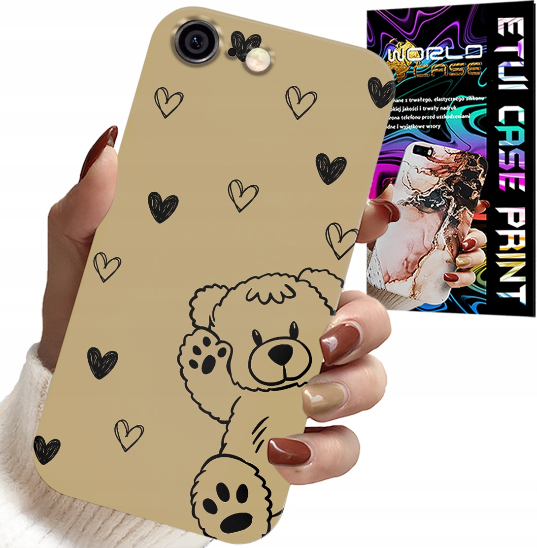 ETUI DO IPHONE 6 / 6S - MIŚ PLUSZAK WZORY DLA NAJMŁODSZYCH CASE