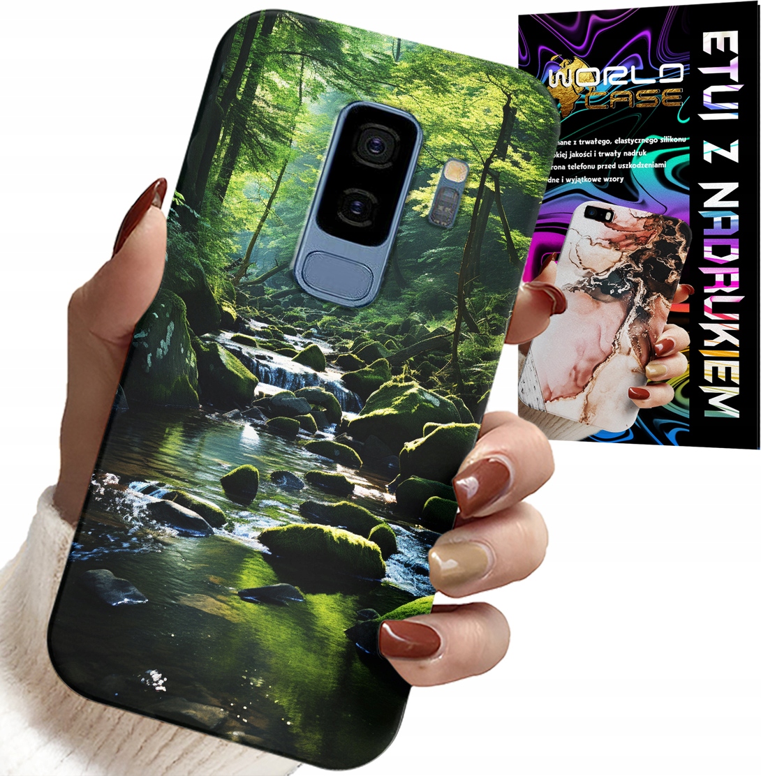 ETUI DO SAMSUNG GALAXY S9 PLUS - LAS RZEKA STRUMIEŃ PRZYRODA WIDOKI