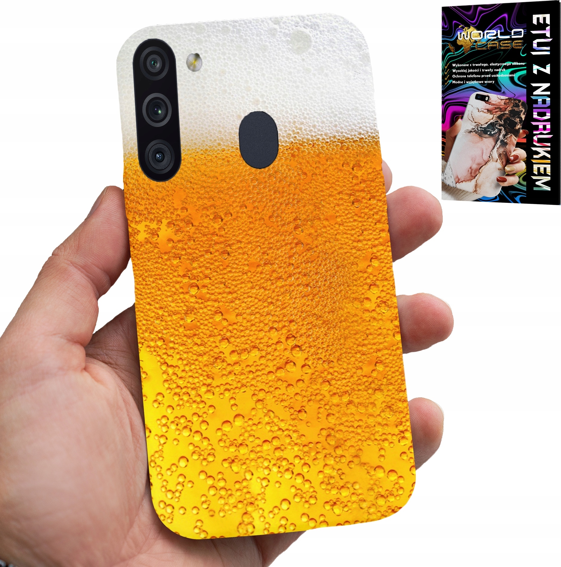 ETUI DO SAMSUNG GALAXY A21 - PIWO, KUFEL PIWA WZORY DLA MĘŻCZYZN CASE