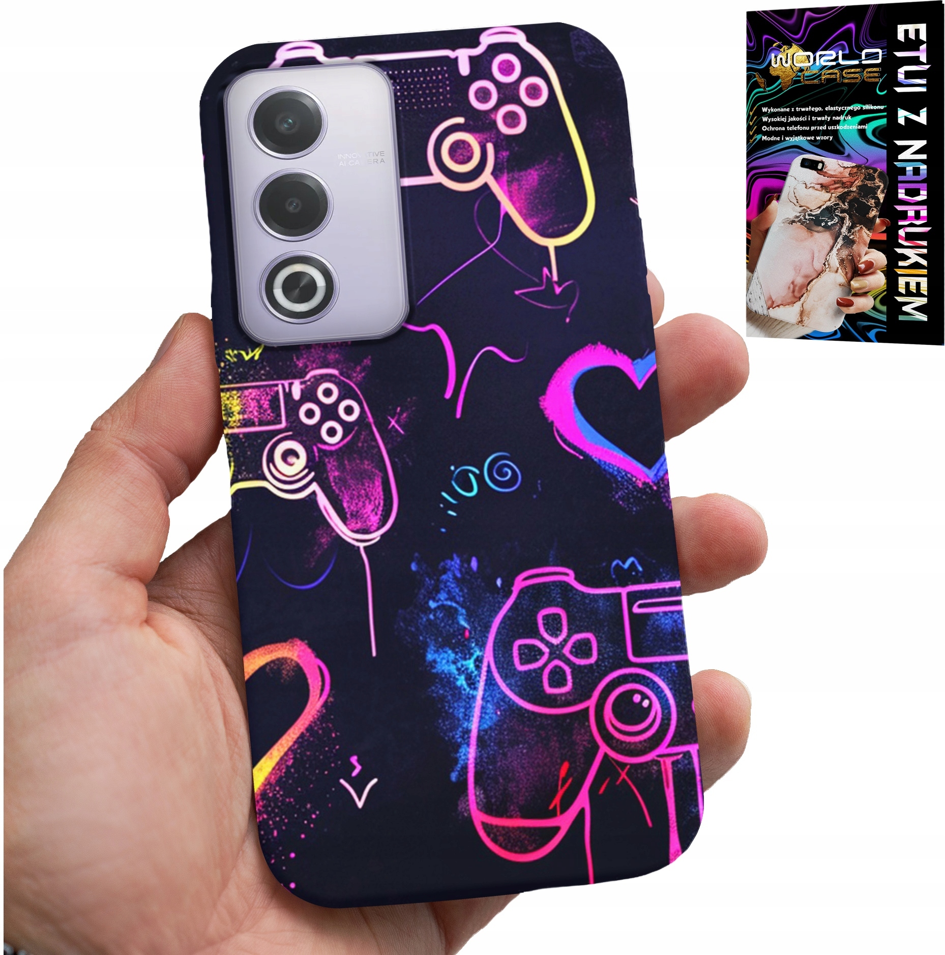 ETUI DO OPPO A80 5G - CASE DLA GRACZA, GRA, WZORY DLA GAMERA