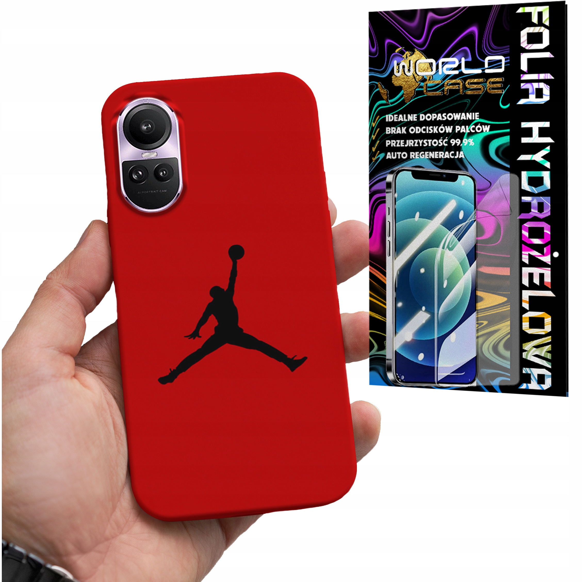 ETUI DO OPPO RENO 10 PRO 5G - KOSZYKÓWKA WZORY DLA FANÓW NBA + FOLIA