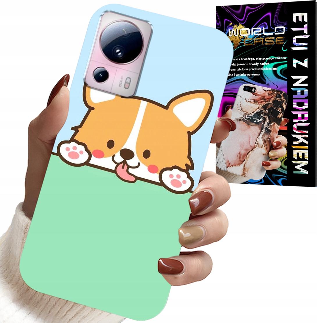 ETUI DO XIAOMI 13 LITE - SŁODKI PIESEK WZORY Z BAJEK POKROWIEC