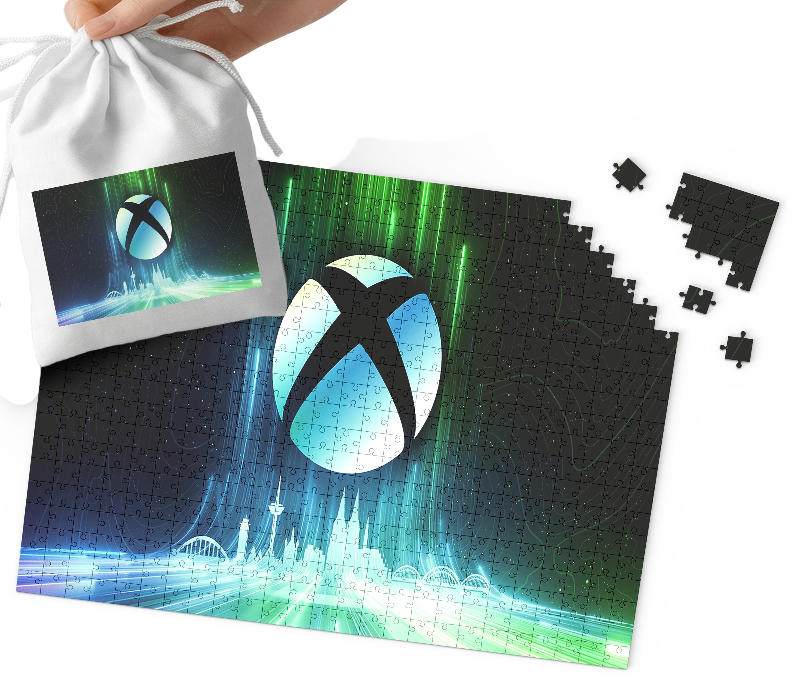 PUZZLE TRADYCYJNE - WZORY Z BAJEK I GIER PREZENT DLA DZIECI 120el +WORECZEK