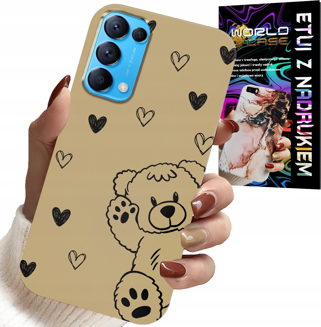 ETUI DO OPPO FIND X3 LITE - MIŚ PRO MAXZAK WZORY DLA NAJMŁODSZYCH CASE