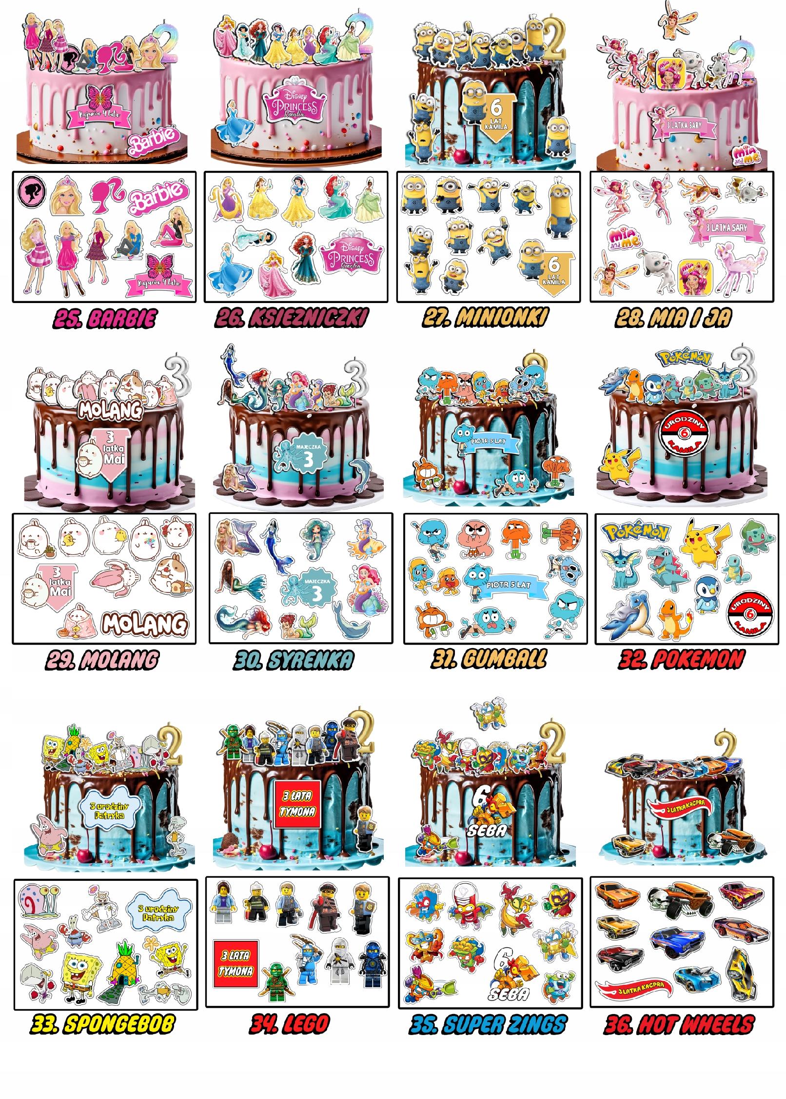 OPŁATEK ZESTAW URODZINY JEDNOROŻEC UNICORN + IMIĘ