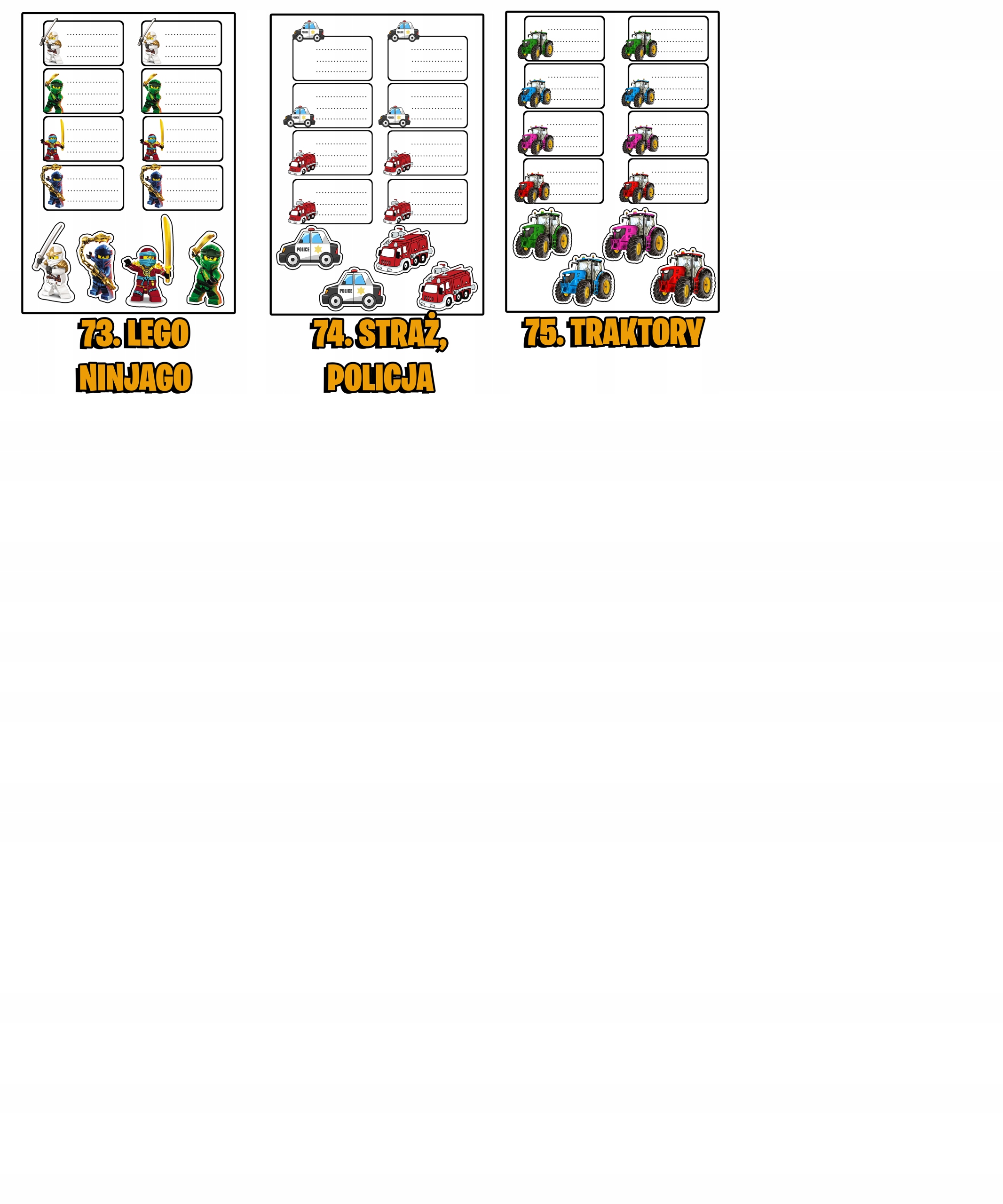 NAKLEJKI NA ZESZYT ZESZYTY NALEPKA 8szt - ROBLOX WZORY Z GIER + GRATIS