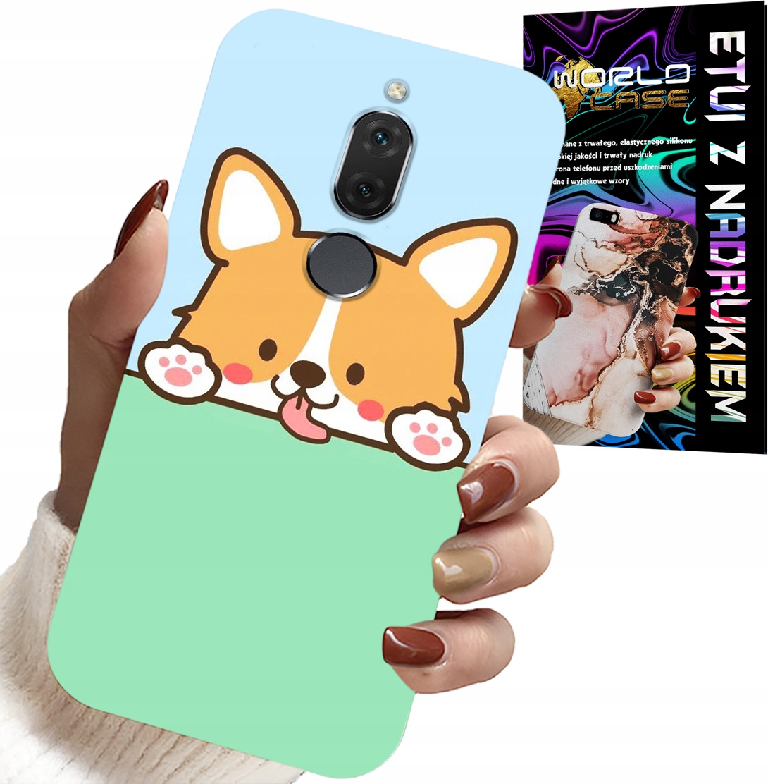 ETUI DO HUAWEI MATE 10 LITE - SŁODKI PIESEK WZORY Z BAJEK POKROWIEC