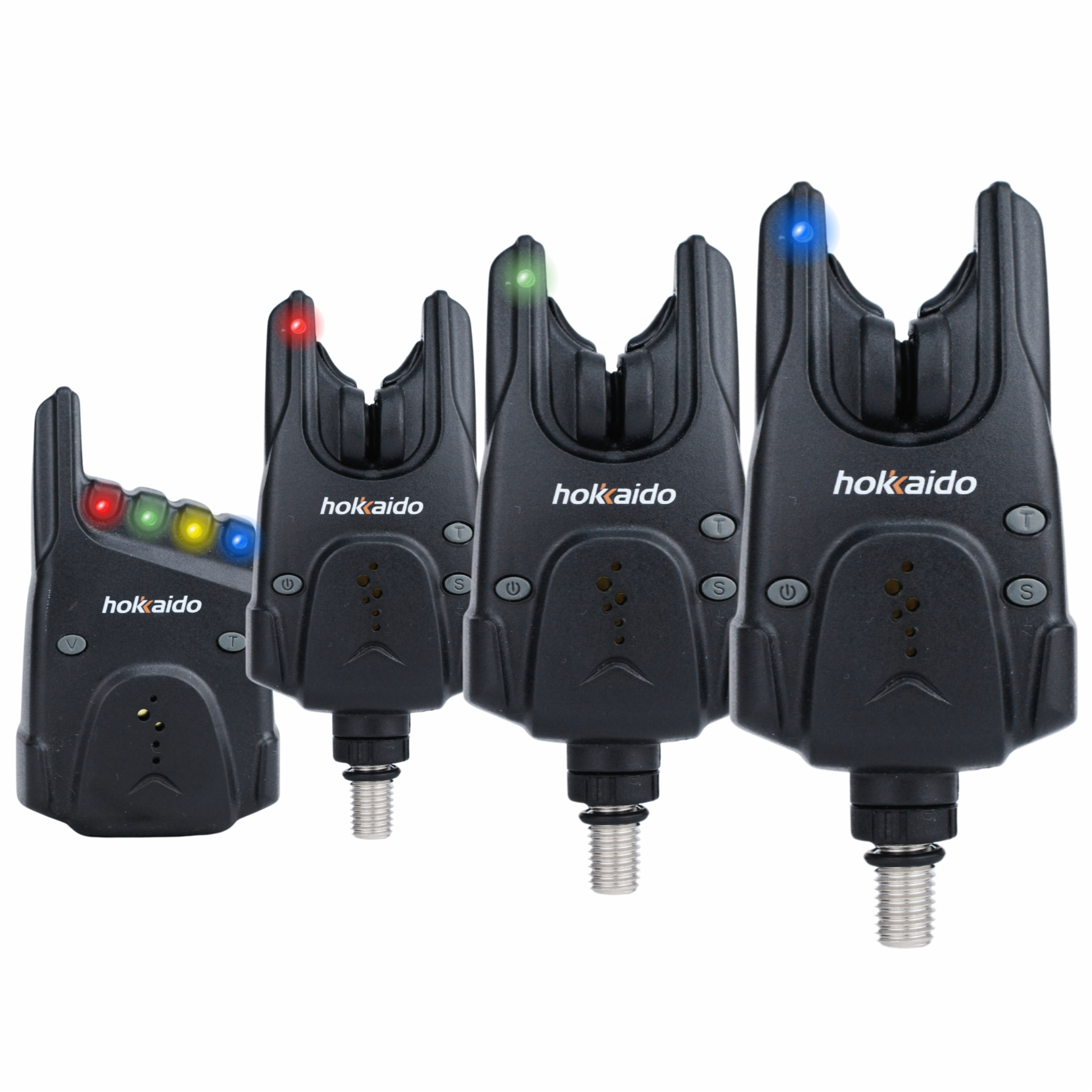 ZESTAW SYGNALIZATORÓW WĘDKARSKICH HOKKAIDO Z CENTRALKĄ 3+1 +