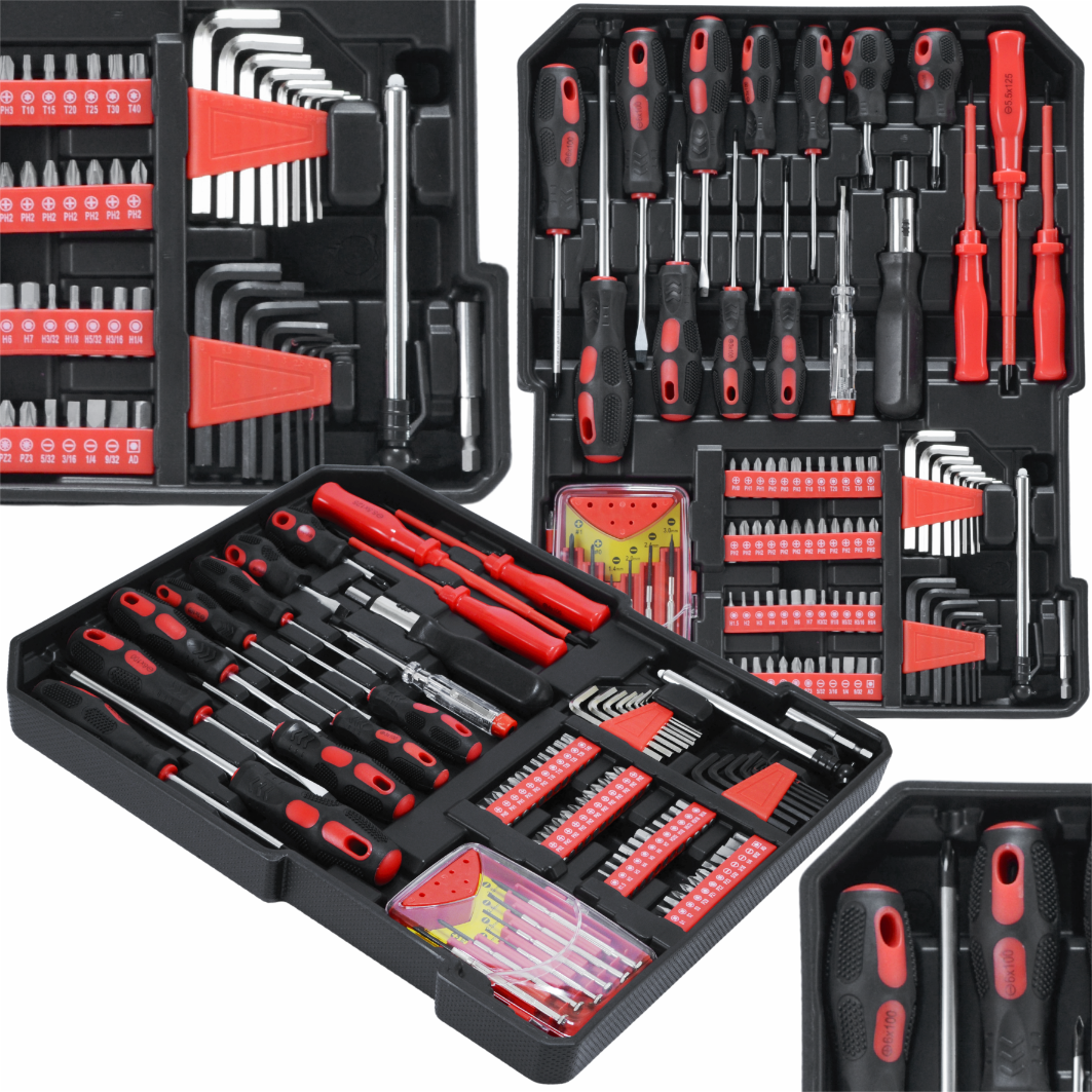 セット Proxxon + Stanley + Yato SUPER zestaw narzędzi 120 części Świat