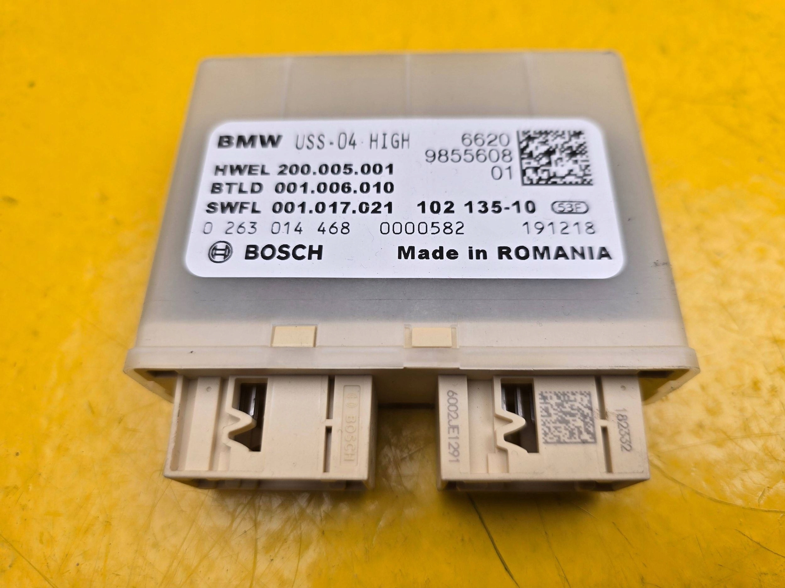 BMW 3 G20 G21 Parken PDC-Sensor Steuergerät 9855608 OE Original Teil Gebraucht