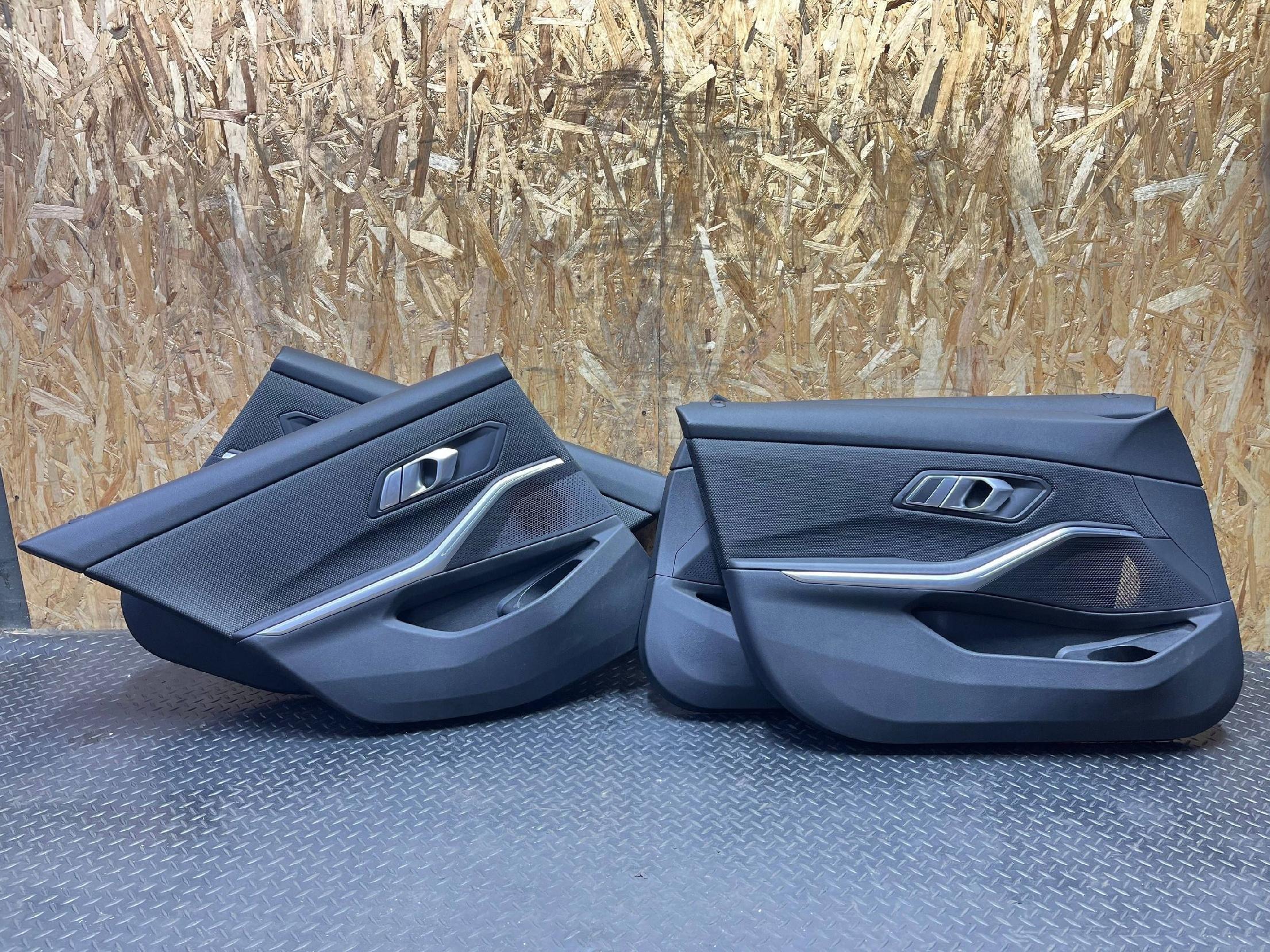 BMW 3 G20 G21 2019 Türverkleidungen 66000 km/41010 mi OE Original Teil Gebraucht