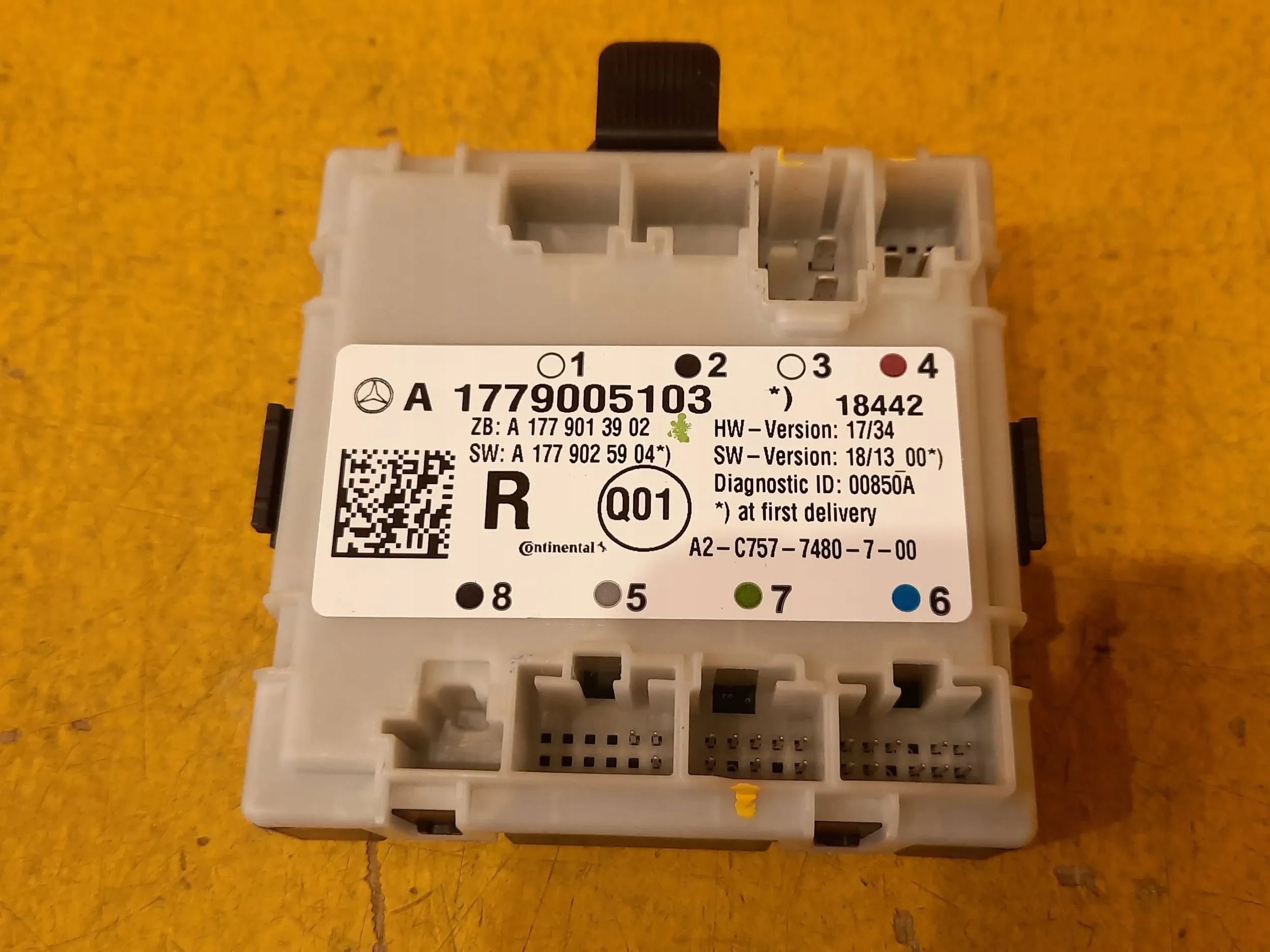 Mercedes-benz A W177 Door Module A1779005103 Pieza Original OE Usado OEM Genuino