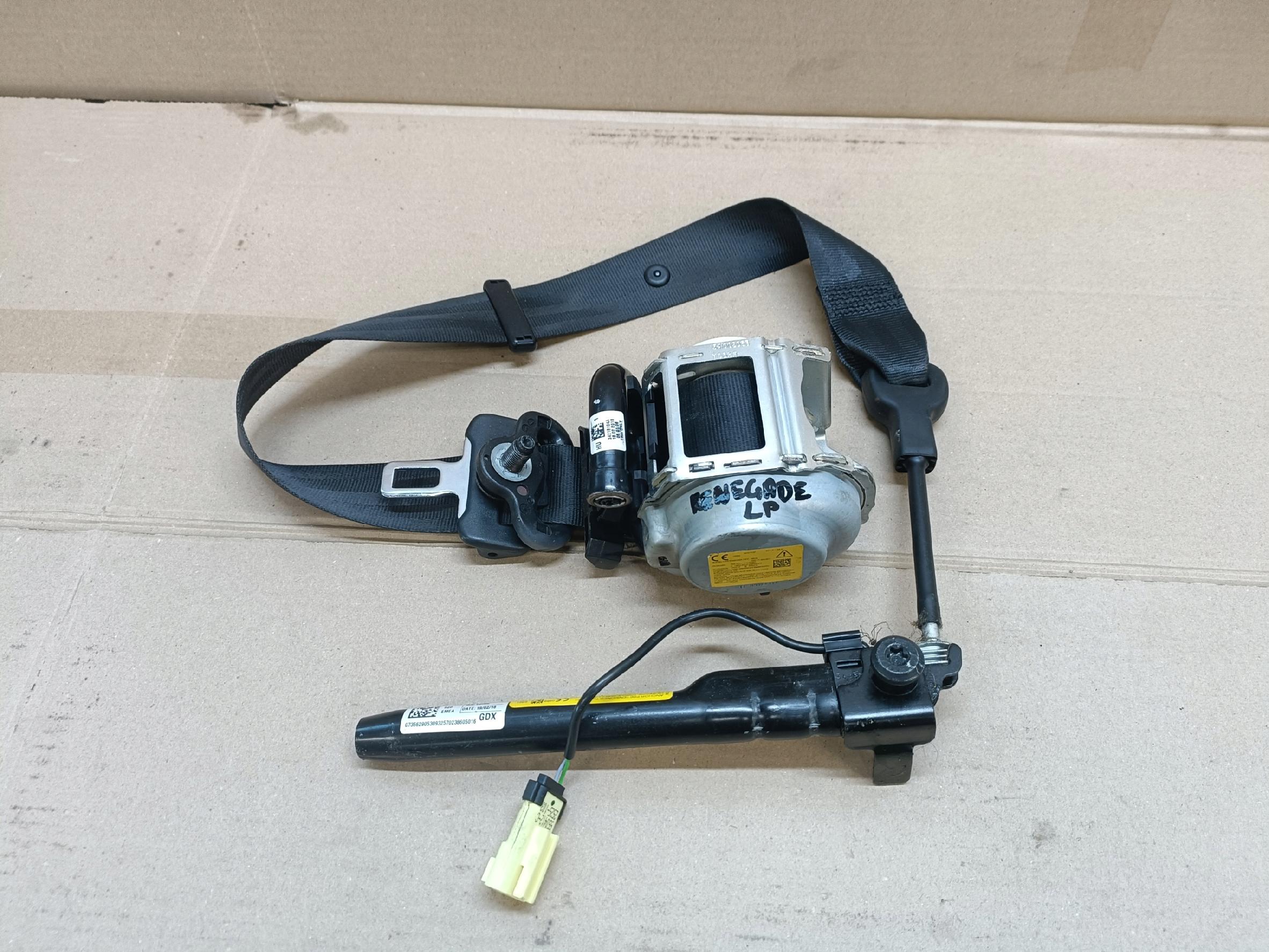 JEEP RENEGADE 1.4 T-JET 2014 Linker vorderer Sicherheitsgurt 34218104A OE