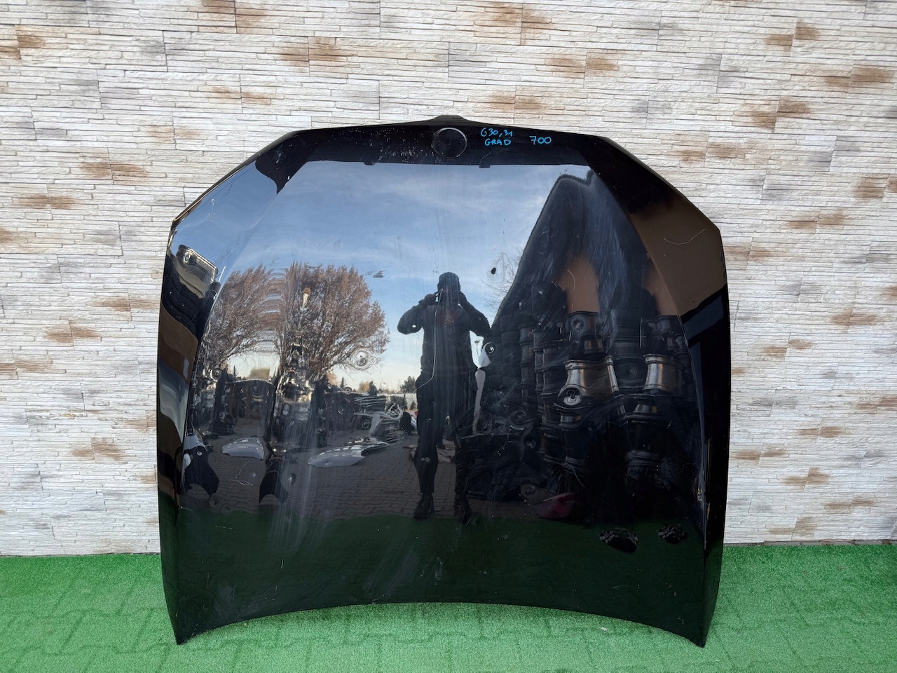 BMW 5 G30 G31 Motorhaube Bonnet Capot Cofano OE Original Teil Gebraucht