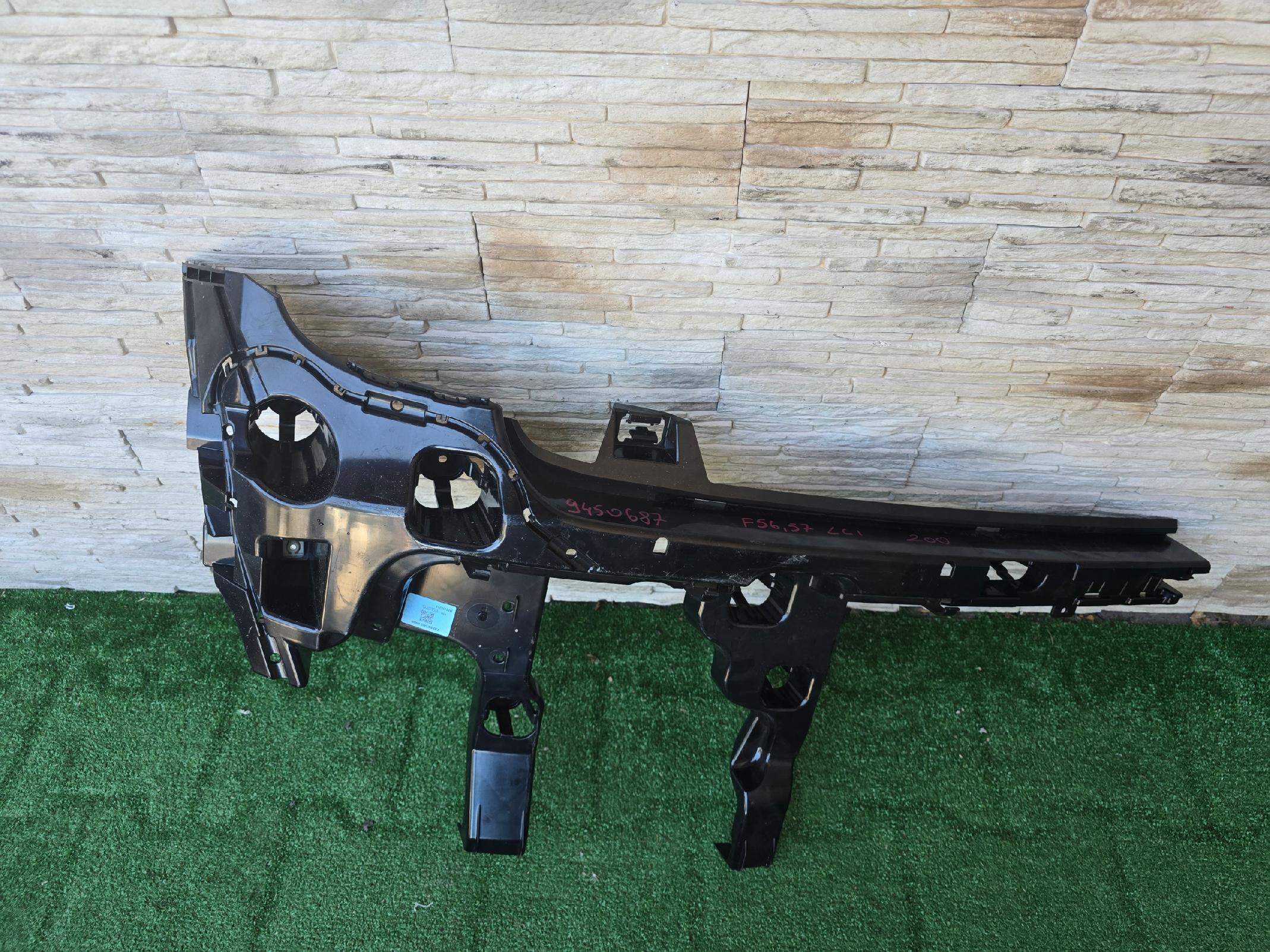 MINI F56 F57 LCI Stoßstangehalter Hinten 9450687 OE Original Teil Gebraucht