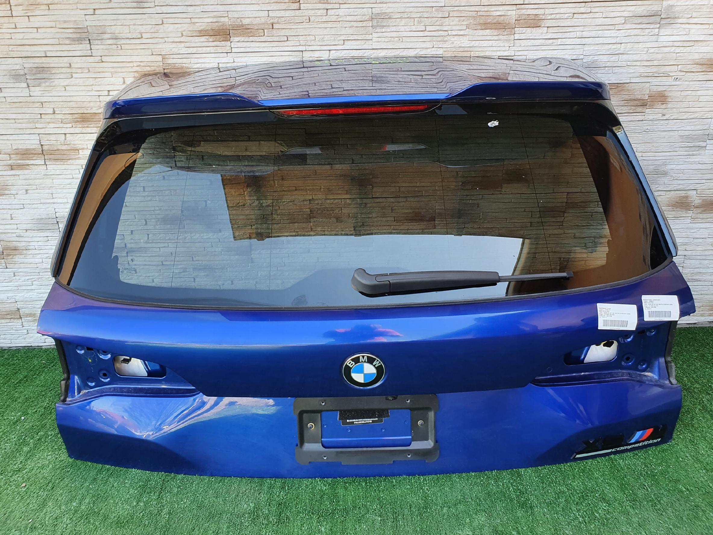 BMW X5M F95 Kofferaum Heckklappe Tailgate Bootlid C1K OE Original Teil Gebraucht