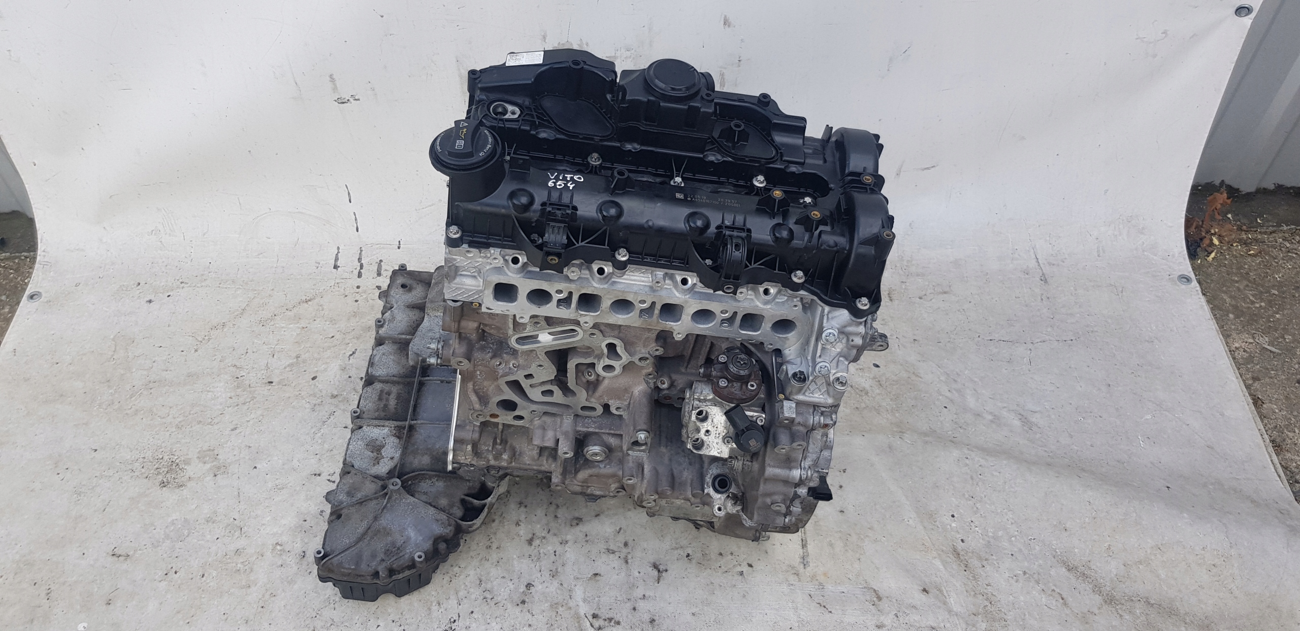 MERCEDES VITO 2.0D 2019 Komplette Motor 654920 58122 km LHD OE Original Teil
