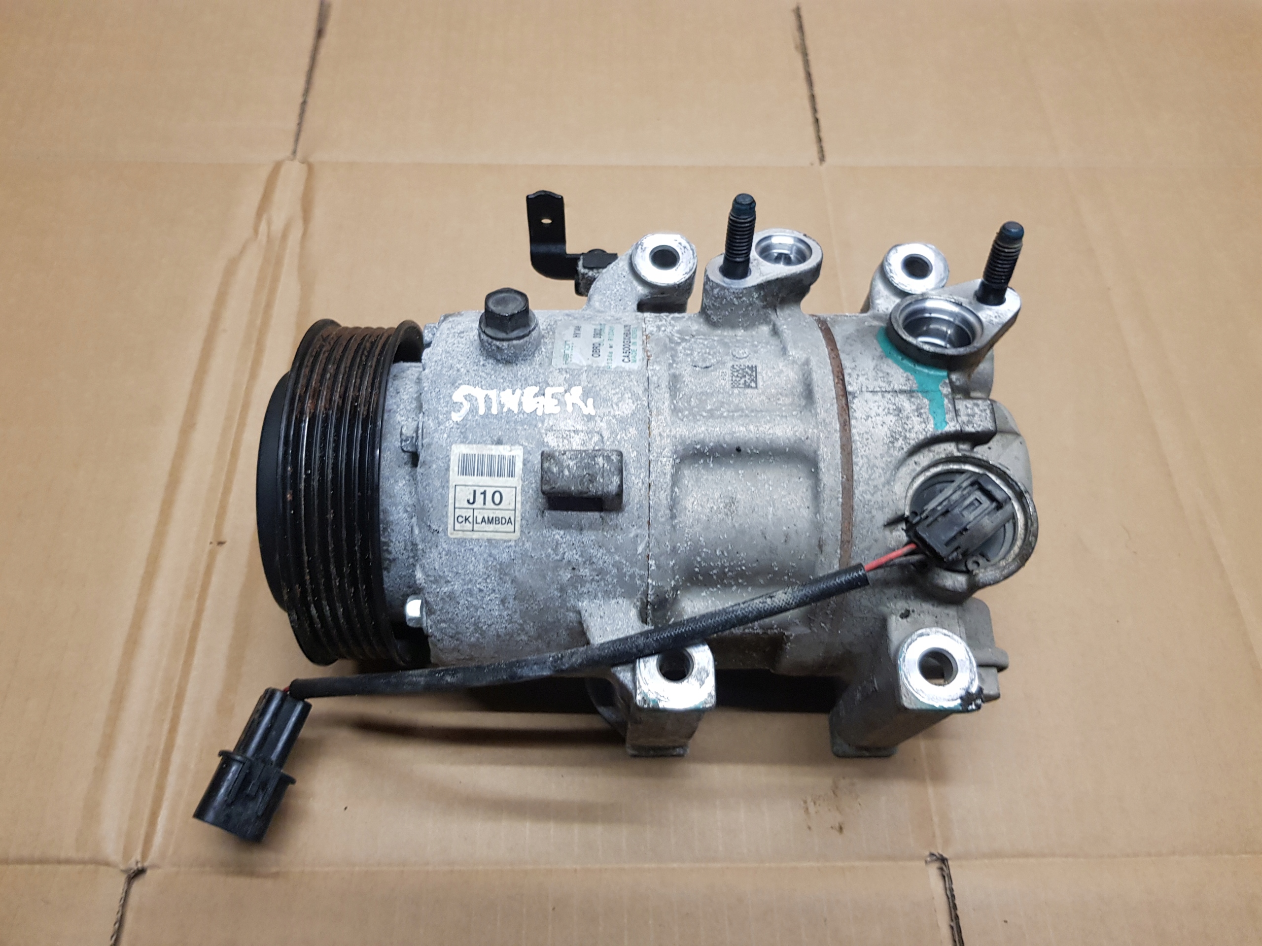 KIA STINGER 3.3 T-GDI 2020 Klimakompressor A/C AIR CONDITIONING COMPRESSOR OE