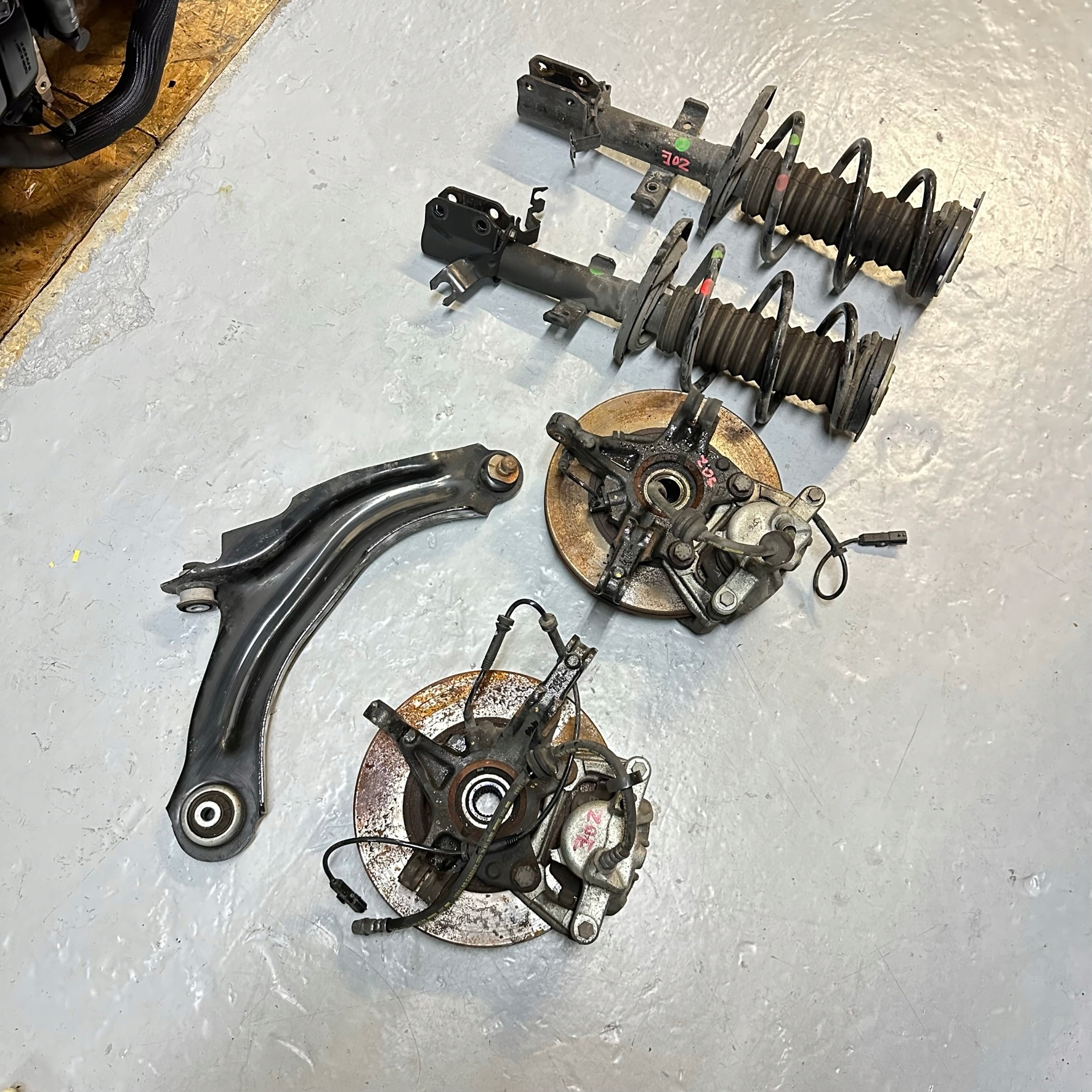 RENAULT ZOE Stossdämpfer Mit Achsschenkel Vorne Rechts OE Original Teil