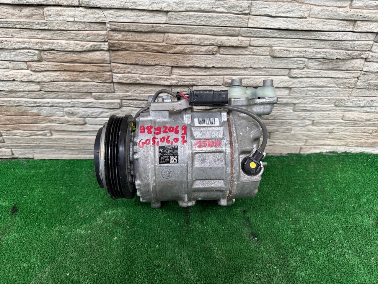 BMW X5 G05 X6 G06 X7 G07 Klimakompressor A/C AIR CONDITIONING COMPRESSOR 9892069