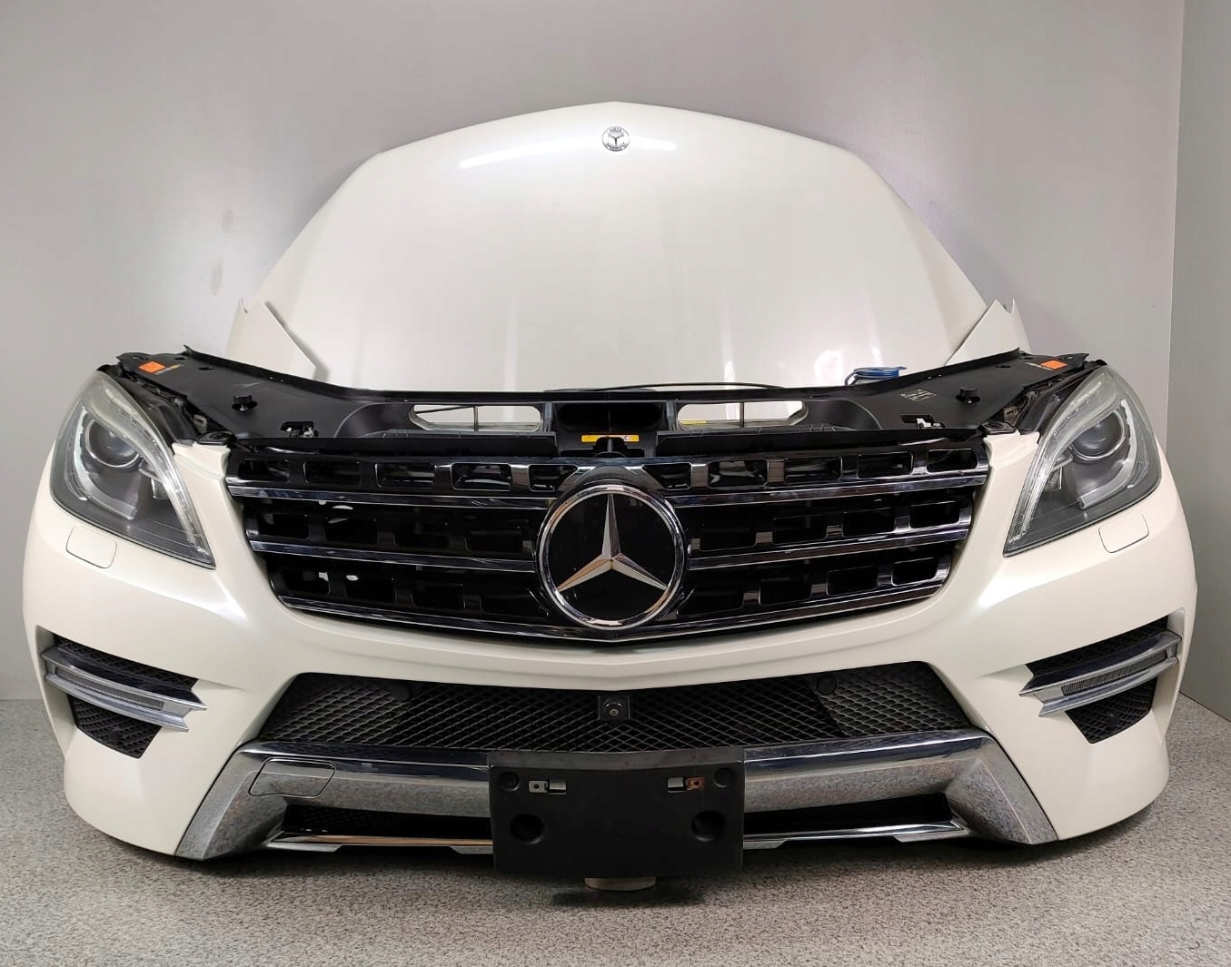 MERCEDES ML W166 AMG Front 799 Motorhaube Stoßstange Frontscheinwerfer Kotflügel