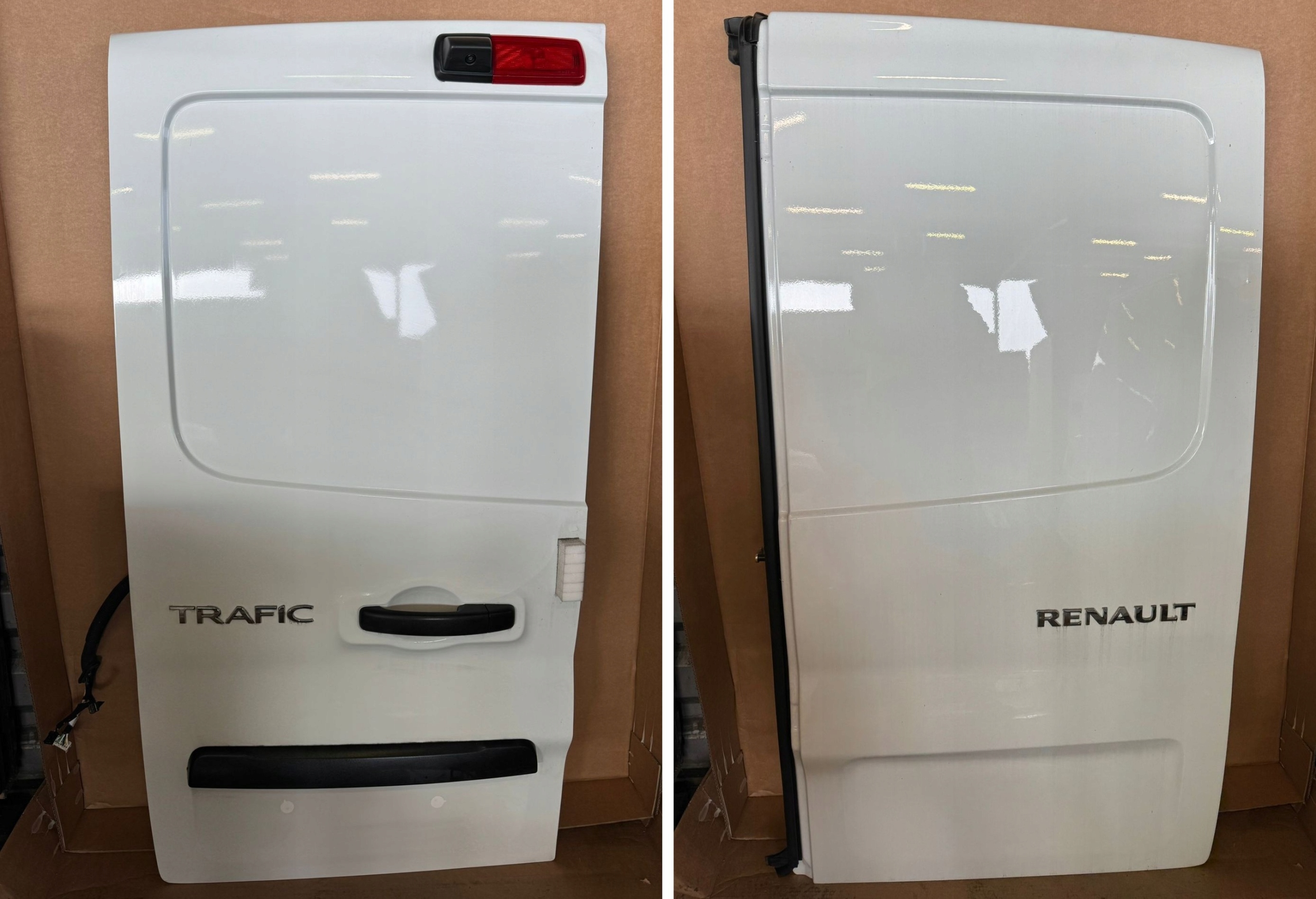 KMERA TRAFIC III IV NV300 PRIMASTAR Porta posteriore completa OV369 Bianco OE