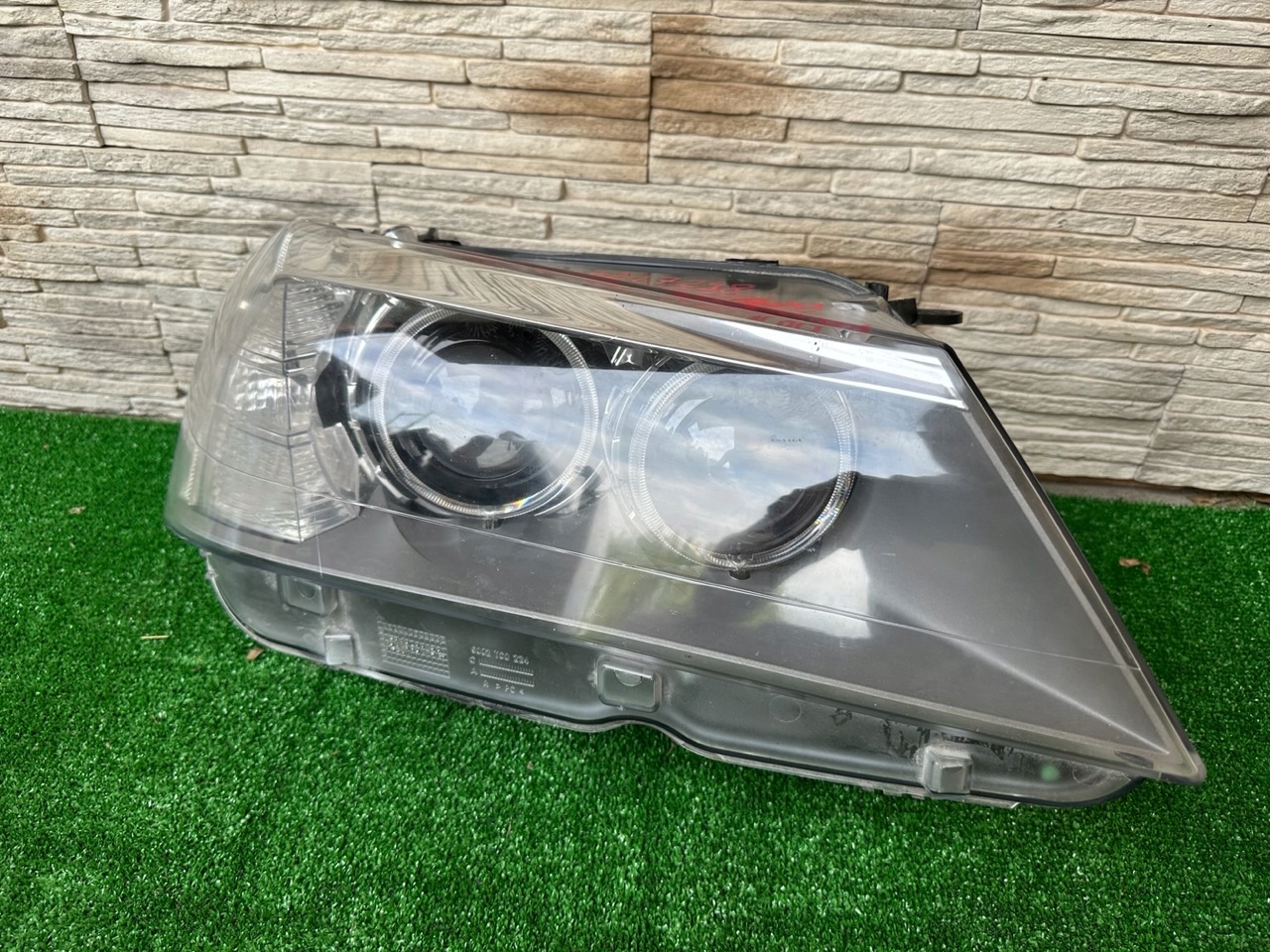 BMW X3 F25 XENON DYNAMIC Frontscheinwerfer Rechts 7217298 LHD OE Original Teil
