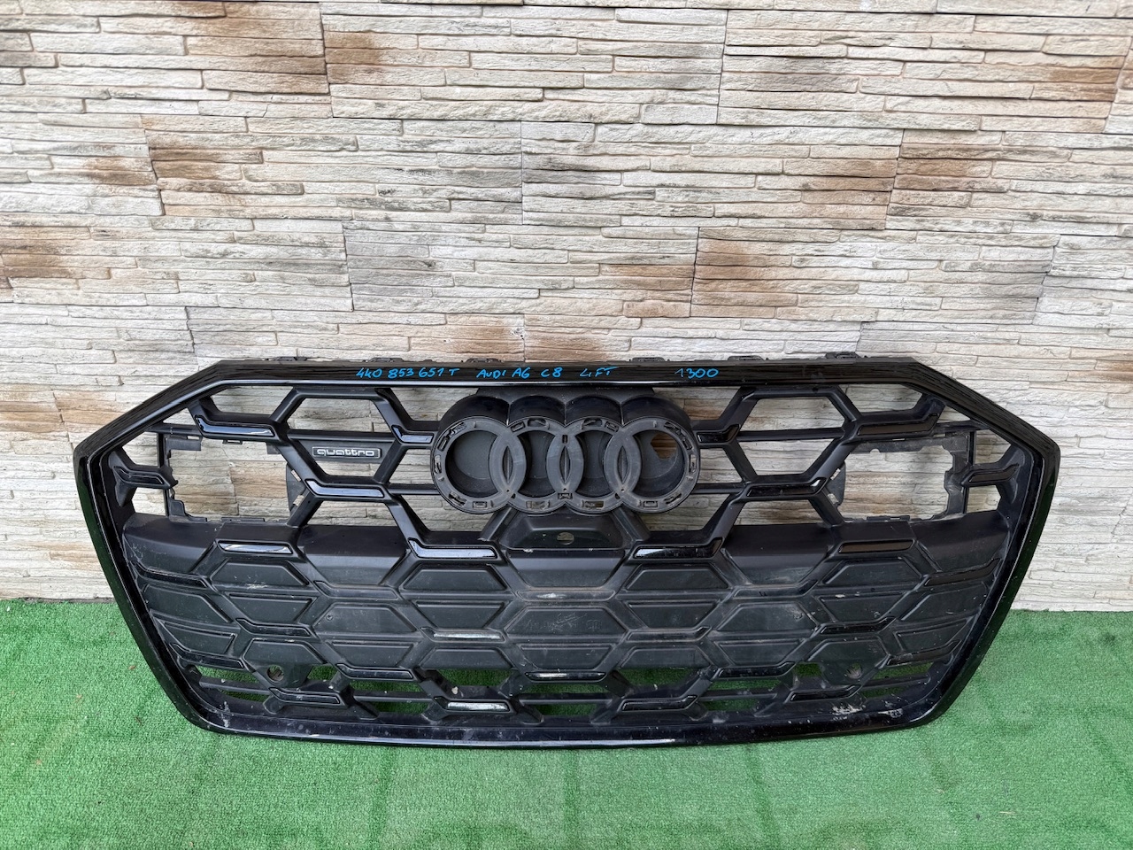 AUDI A6 C8 LIFT Kühlergrill Vorderer Gitter Frontgrill Kühlerverkleidung OE
