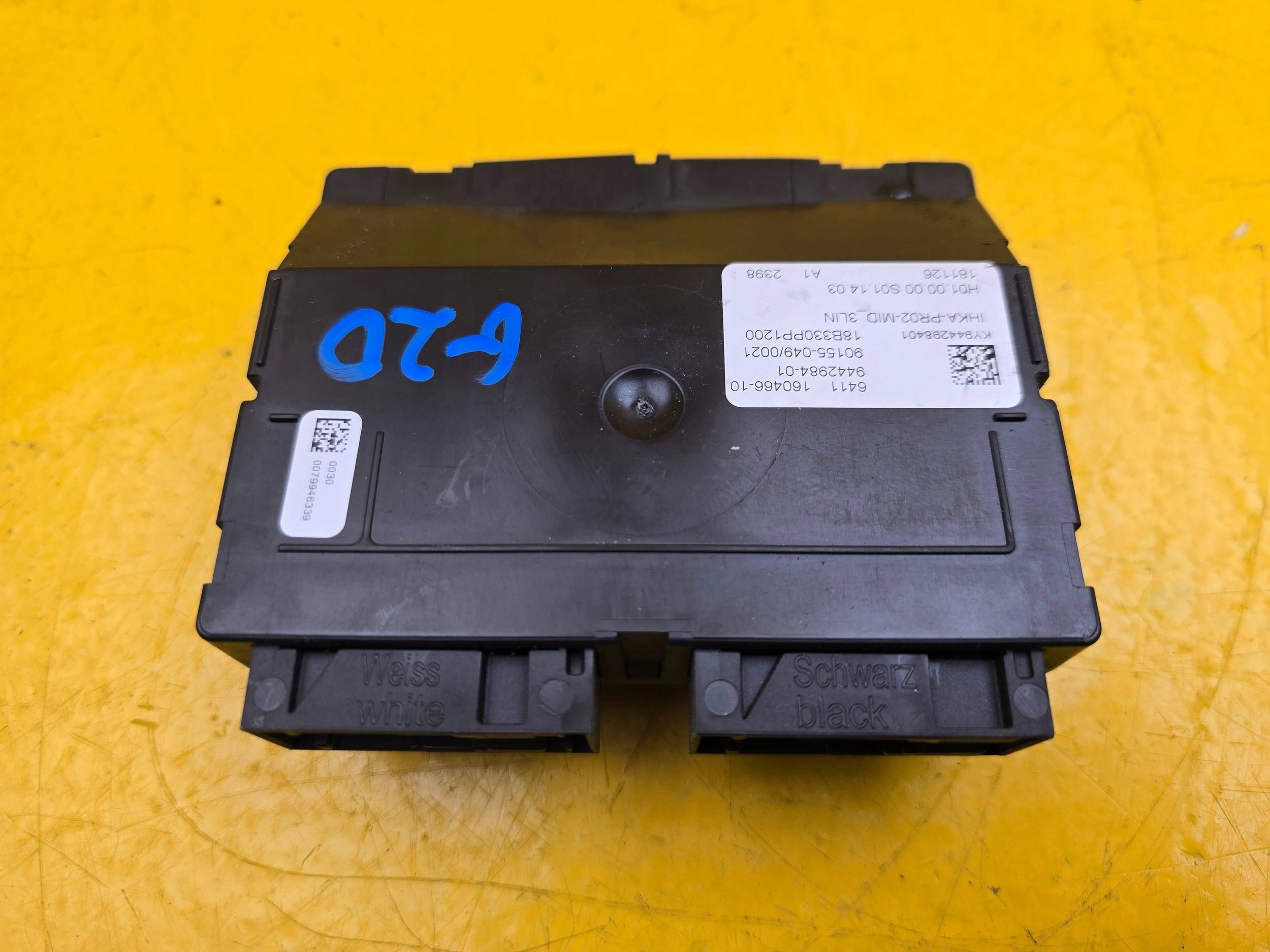BMW 3 G20 G21 Steuergerät Für Klimaanlage 9442984 OE Original Teil Gebraucht