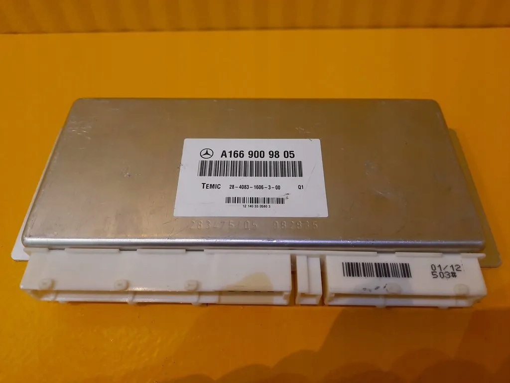 Mercedes W166 Modulo A1669009805 Pieza Original OE Usado OEM Genuino Auto
