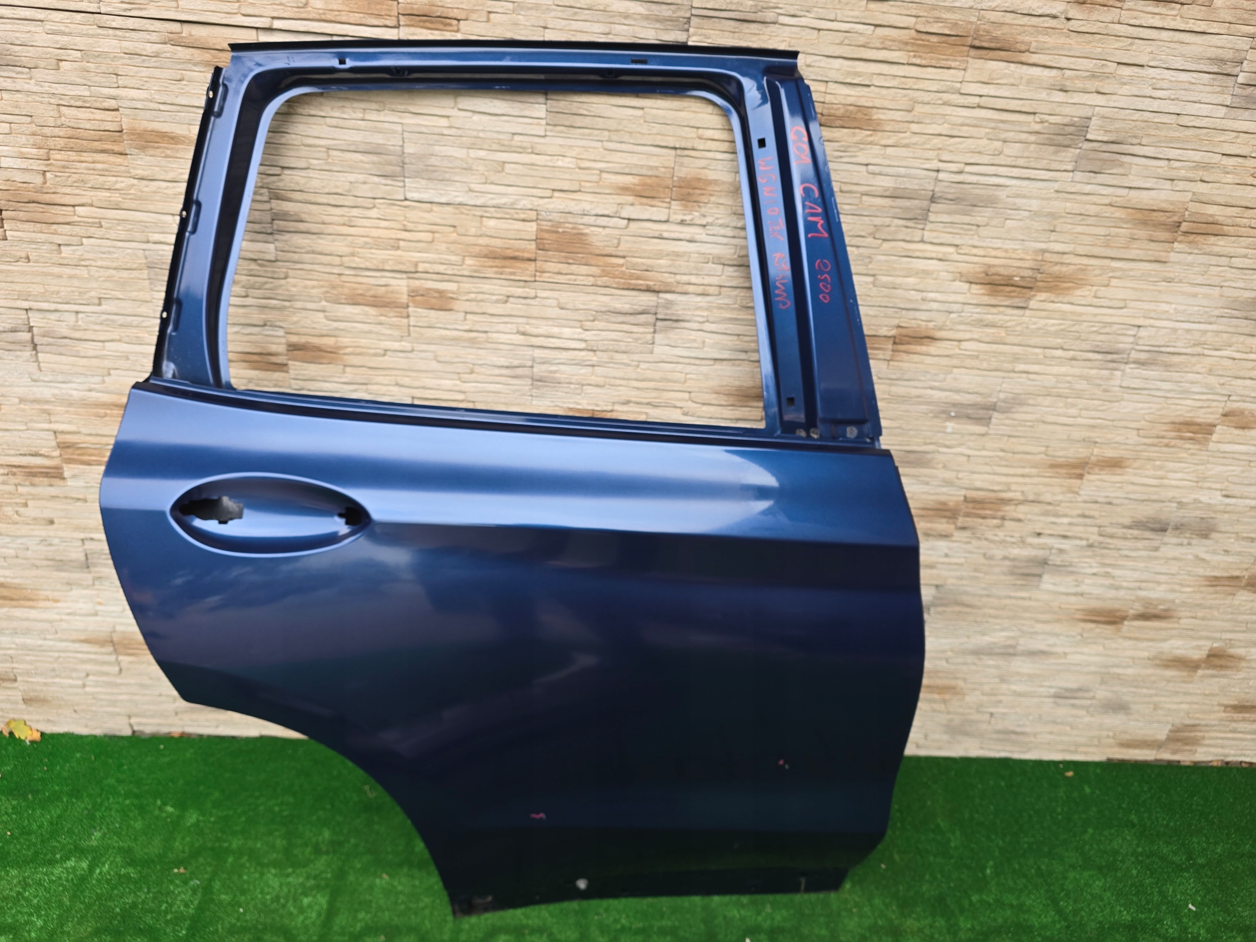 BMW X3 G01 Rechte Hintere Tür Tür Door Porte Porta C1M OE Original Teil