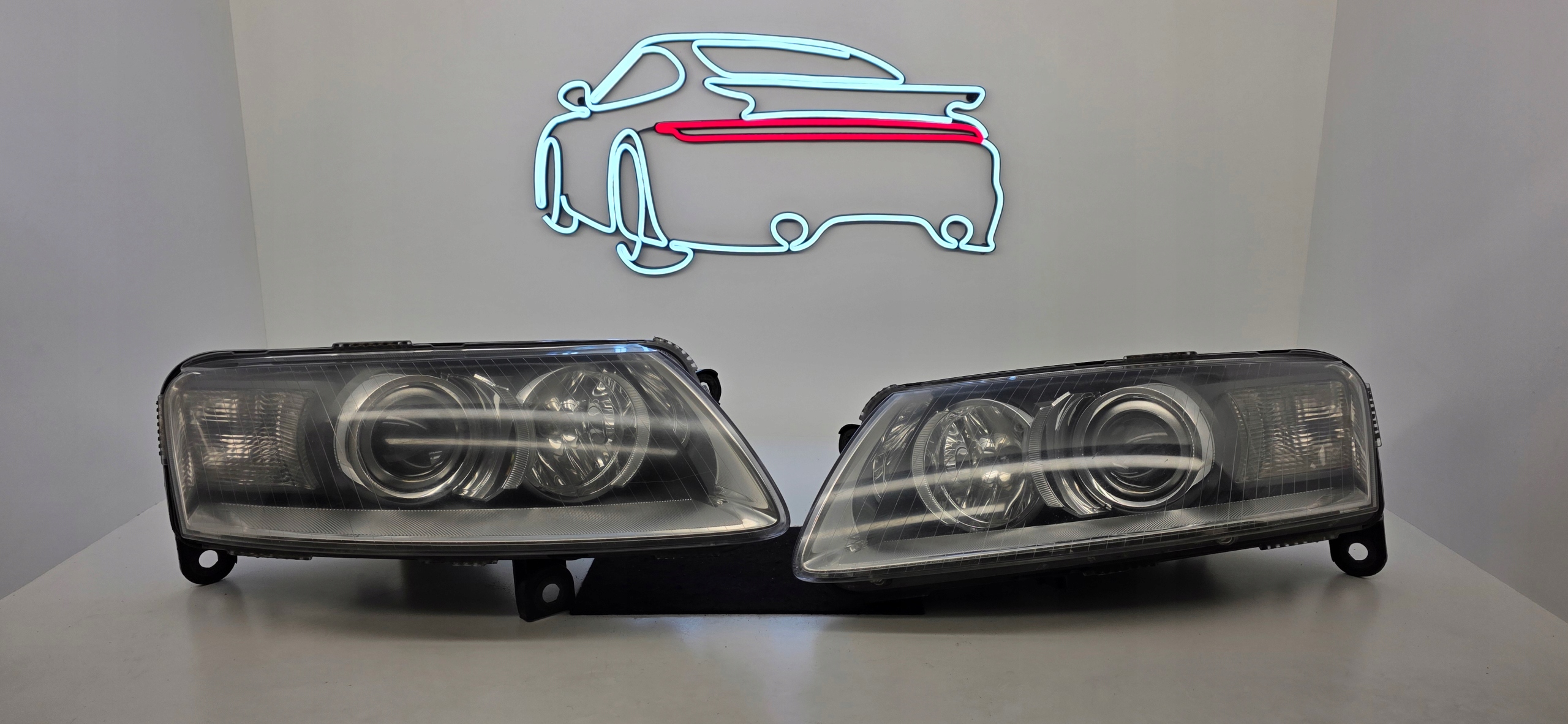 AUDI A6 C6 XENON Frontscheinwerfer Links Rechts 4F0941003, 4F0941004 OE Original