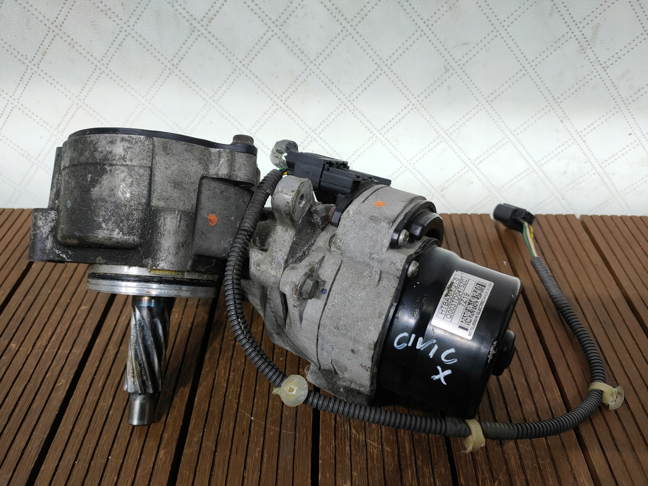 HONDA CIVIC X 2017-21 Lenkgetriebemotor HTBAX-YG1-0 LHD OE Original Teil