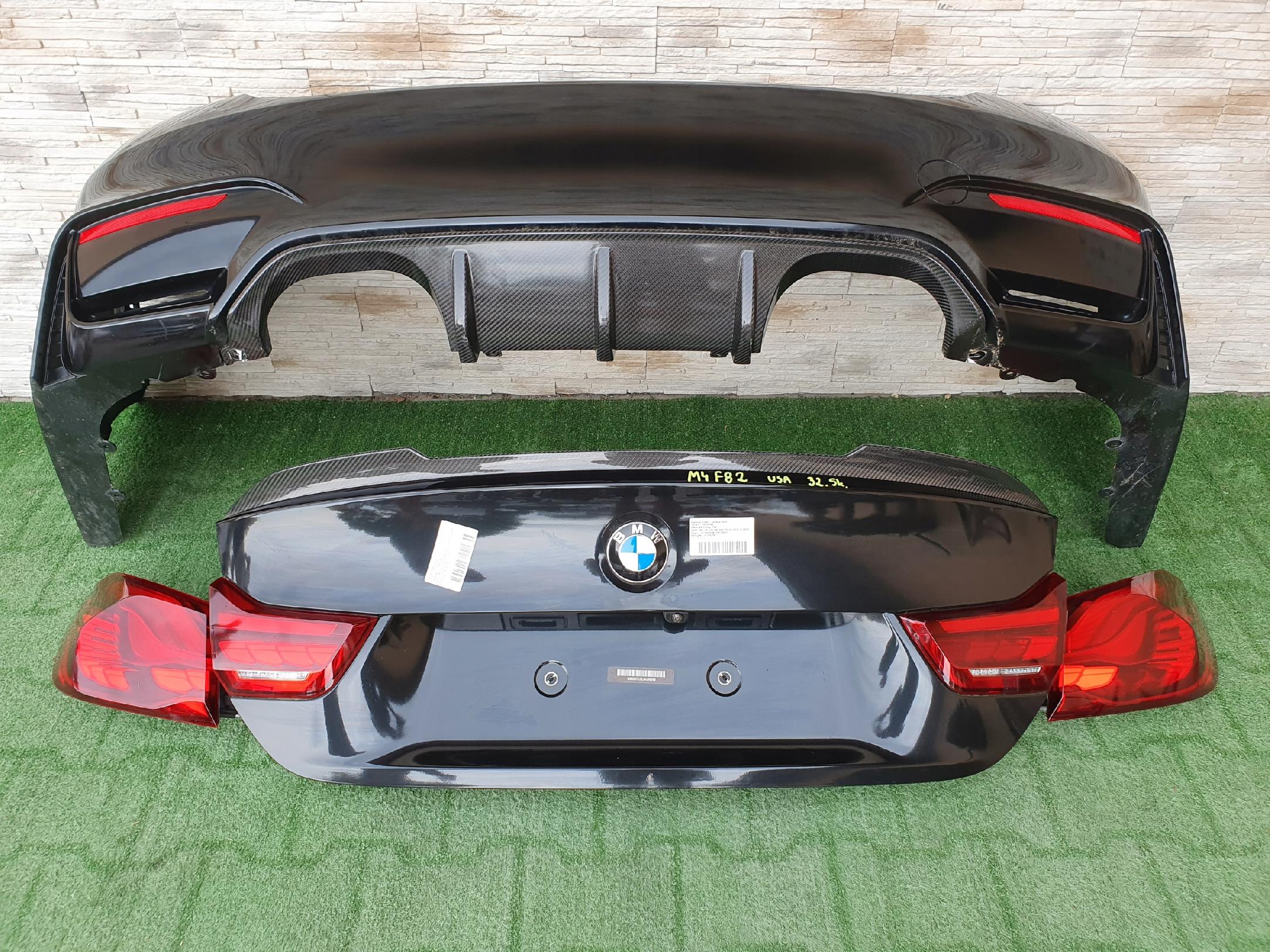 BMW CS BMW M4 F82 F83 LED Heckkomplett (Stoßstange, Heckklappe, Leuchten) USA OE