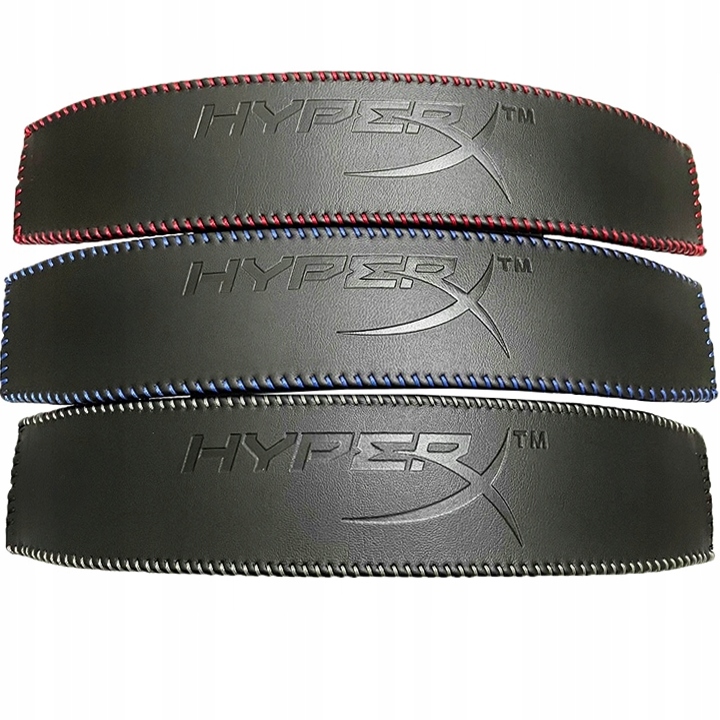 GÓRNA GĄBKA NAKŁADKA PAŁĄK DO HyperX Cloud 2 II FlightS Alpha - CZERWONY - obrazek 2