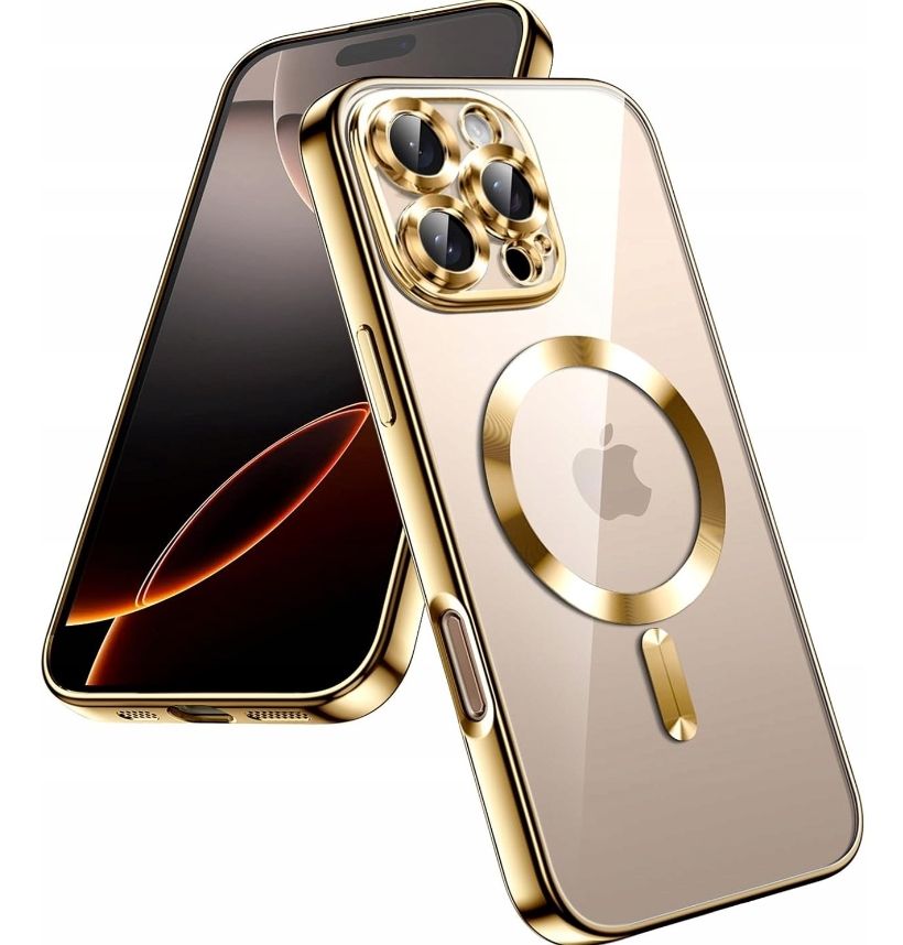 METALICZNE ETUI OBUDOWA MAGSAFE DO iPhone 16 Pro CASE SREBRNY SILVER - obrazek 7