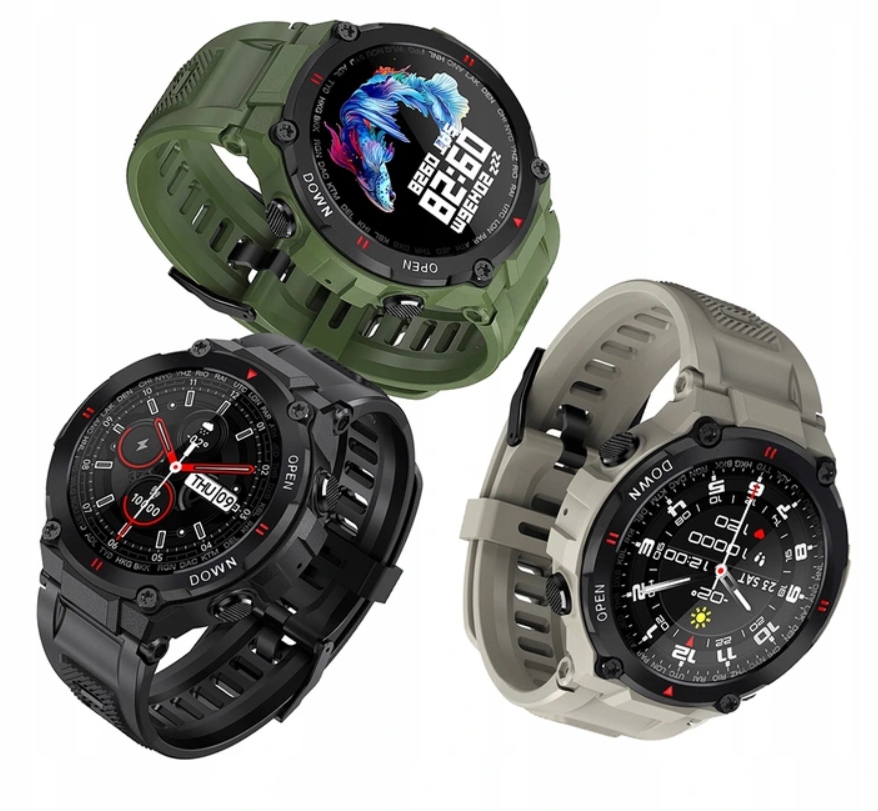 SMARTWATCH ZEGAREK SPORTOWY ROZMOWY 400mAh - obrazek 5