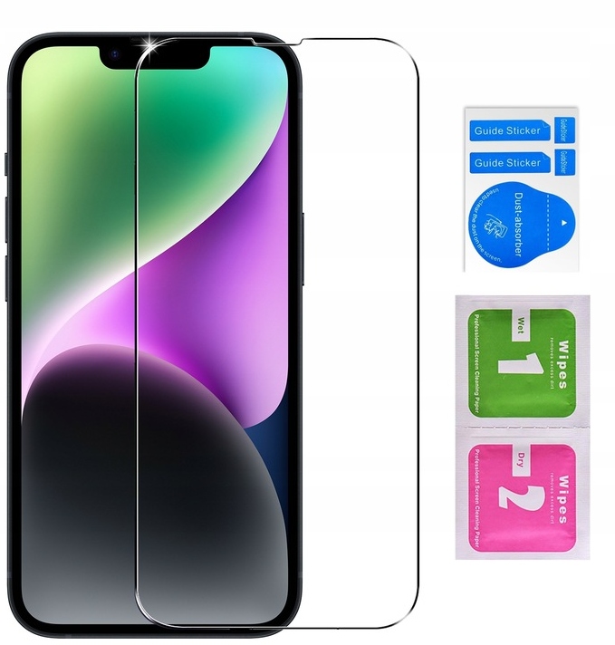 ZESTAW 3w1 ETUI MAGSAFE DO iPhone 16 CLEAR SHOCK CASE SZKŁO WYSPA - obrazek 9