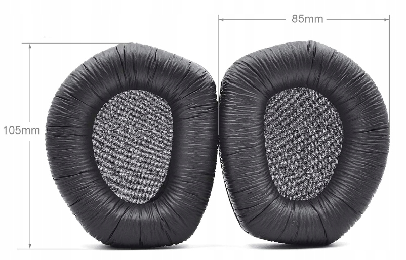 NAUSZNIKI GĄBKI PADY DXS DO SENNHEISER HDR RS165 RS175 RS185 RS195 + RING - obrazek 4