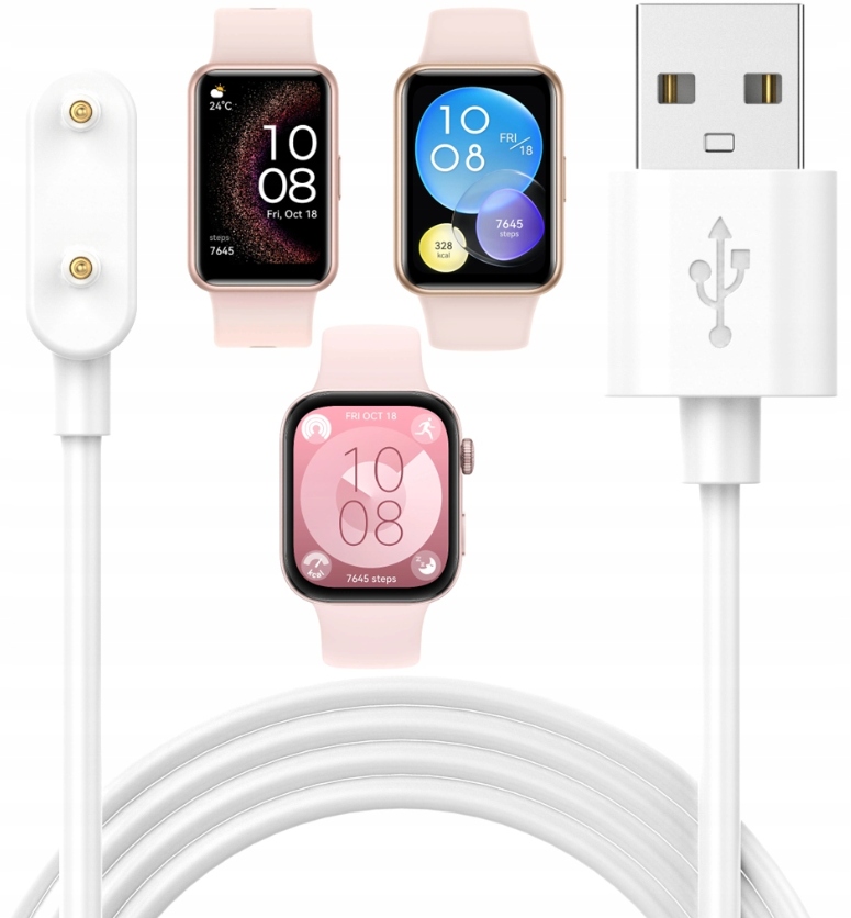 ŁADOWARKA KABEL USB DO Huawei Watch Fit 1 Fit 2 Fit 3 HONOR ES BAND 6 7