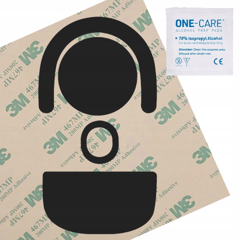 ŚLIZGACZE SLIDERY PADY DO MYSZKI LOGITECH G PRO X SUPERLIGHT 2 3M TEFLONOWE