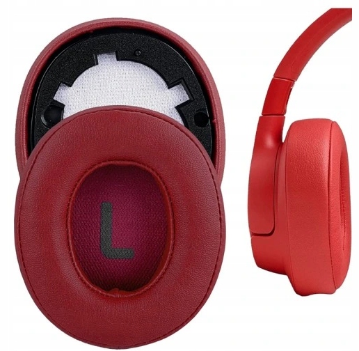 NAUSZNIKI GĄBKI PADY DO JBL TUNE 700BT 710BT 720BT 750BTNC CZERWONE JAKOŚĆ - obrazek 4