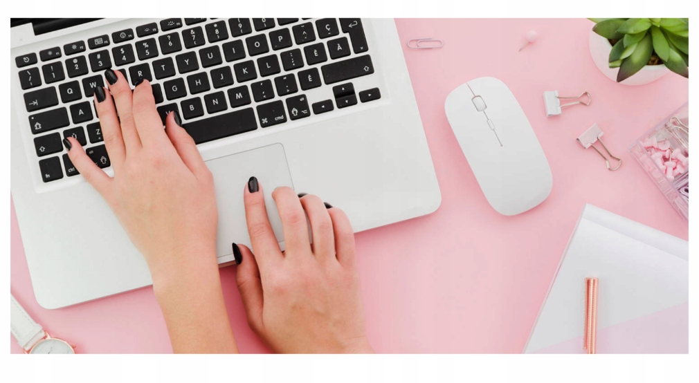 PODKŁADKA POD MYSZ, KLAWIATURĘ, RÓŻOWA XXL 90X45 - obrazek 4