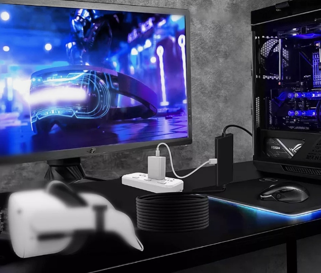 KABEL do OCULUS QUEST 3 LINK USBC 3.2 QUEST 1 QUEST 2 HIGH SPEED 5G + POWER - obrazek 11