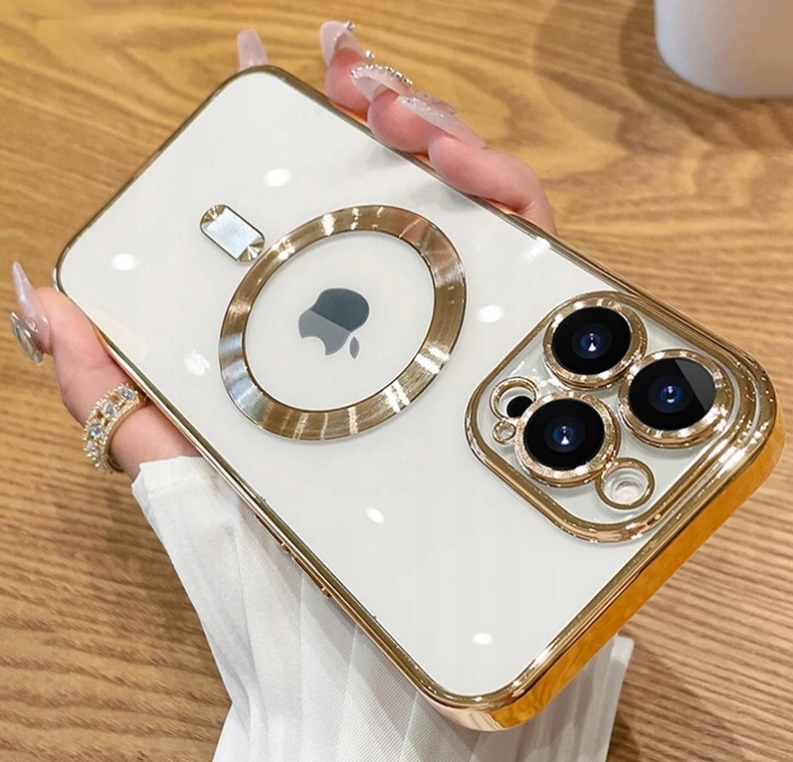 ETUI OBUDOWA DO IPHONE 11 PRO MAGSAFE ZŁOTY GOLD - obrazek 4