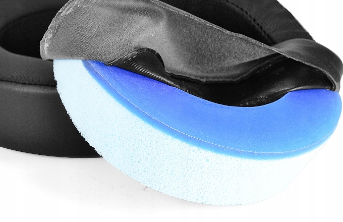 ŻELOWE NAUSZNIKI GĄBKI PADY DXS DO SŁUCHAWEK CORSAIR VIRTUOSO RGB WIRELESS - obrazek 6