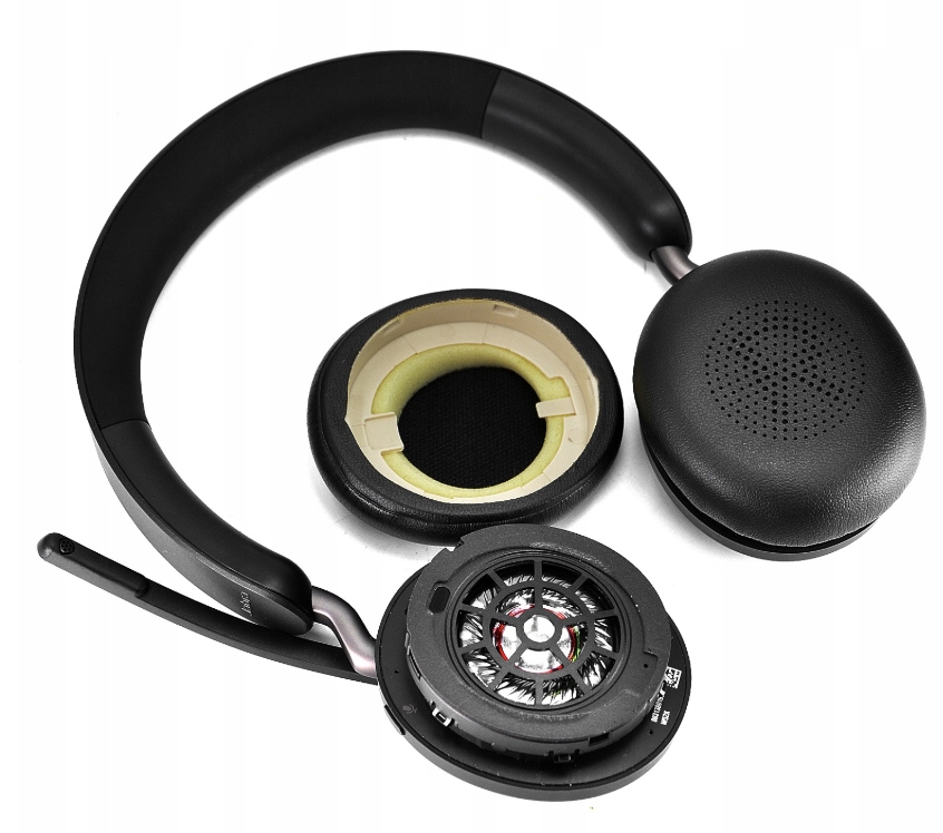 NAUSZNIKI GĄBKI PADY DO SŁUCHAWEK JABRA EVOLVE2 65 MS UC, ELITE 45H - obrazek 3