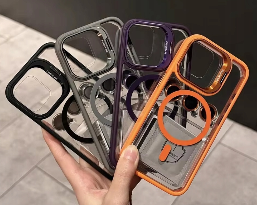 ETUI CZARNE MATOWE MAGSAFE DO Apple iPhone 16 CASE + HQ SZKŁO 9H - obrazek 5