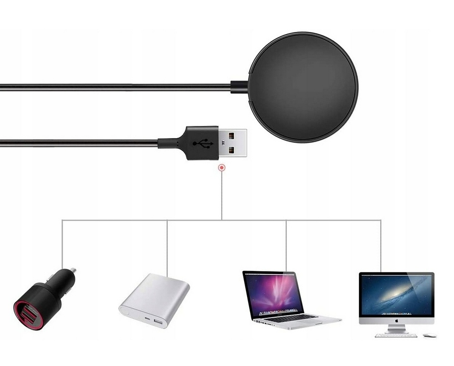 ŁADOWARKA DO SAMSUNG GALAXY WATCH 3/4/5/6 40/42/44/45/46/47mm ACTIVE 1/2 - obrazek 8