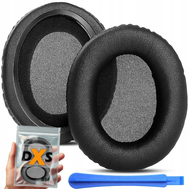 NAUSZNIKI GĄBKI PADY DXS DO SŁUCHAWEK NAUSZNYCH UNIWERSALNE 96mm x 85mm